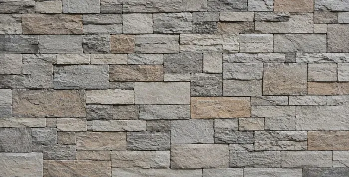 Stone and brick veneer cladding