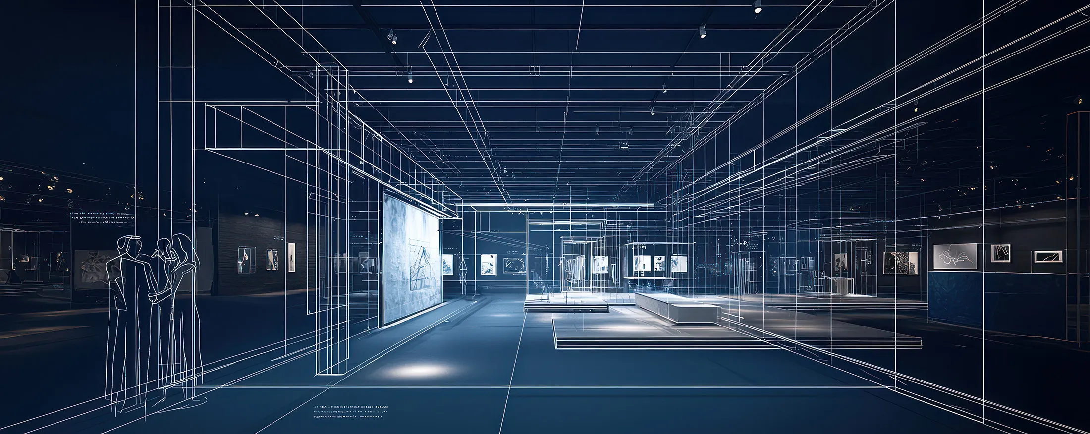 Modular temporary structure blueprint