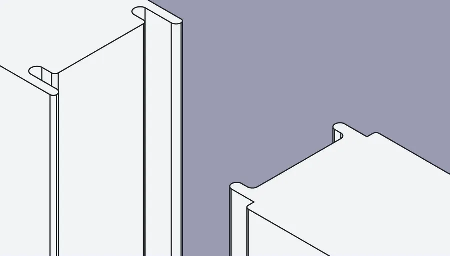 Tongue and groove push fit