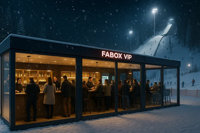 Fabox Modular Spaces Deliver All-Season Comfort for Winter Events